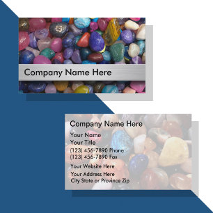 Cartes de visite lapidaires