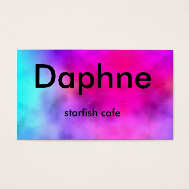 Cartes De Visite Large_cravate-dye_highres, Daphne, café de l'étoil (Devant)