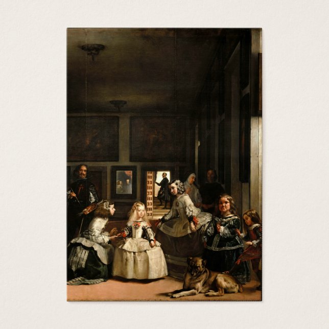 Cartes De Visite Las Meninas (Devant)