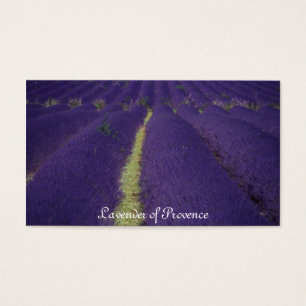 Cartes De Visite Lavande de la Provence