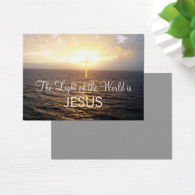 Cartes De Visite Le Christianisme Jésus Christ Répandre La Parole (Bureau)