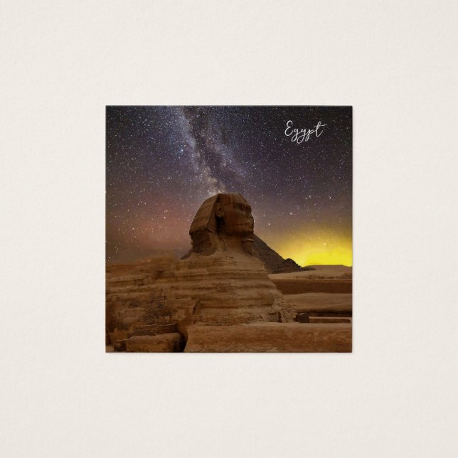 Cartes De Visite Le Grand Sphinx De Gizeh (Devant)