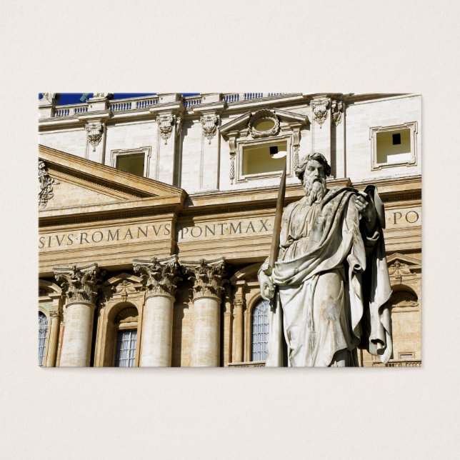Cartes De Visite Le musée du Vatican (Devant)