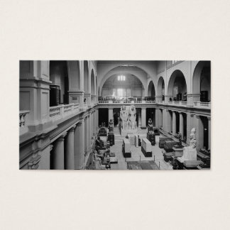Cartes De Visite Le musée égyptien. Intérieur de la salle principal