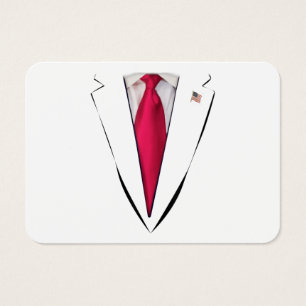 Cartes De Visite Le président américain Trump suit