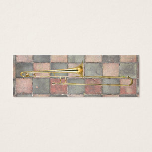 Cartes De Visite Le trombone marque la tache