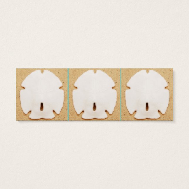 Cartes De Visite Légende du Signet du dollar de sable (Dos)