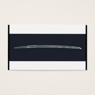 Cartes De Visite L'épée de Miyamoto Musashi