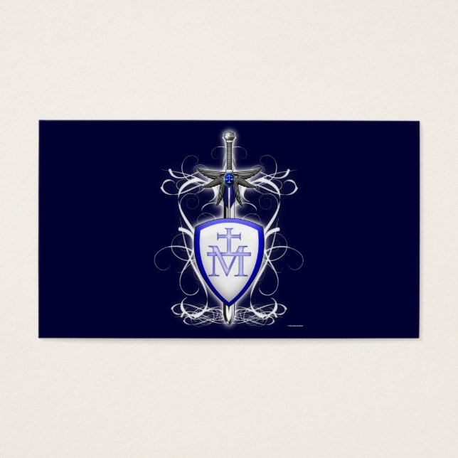 Cartes De Visite L'épée de St. Michael (Devant)