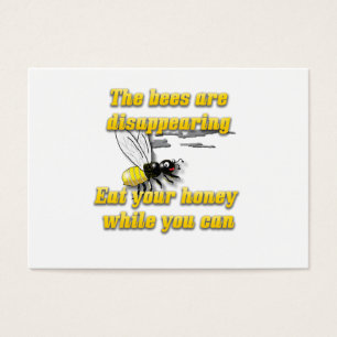 Cartes De Visite Les abeilles disparaissent