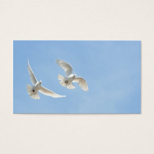 Cartes De Visite Les colombes volantes