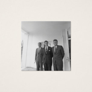 Cartes De Visite Les frères, le président John Kennedy, Robert et T