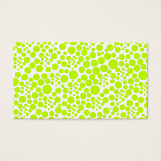 Cartes De Visite Les points sont recouverts