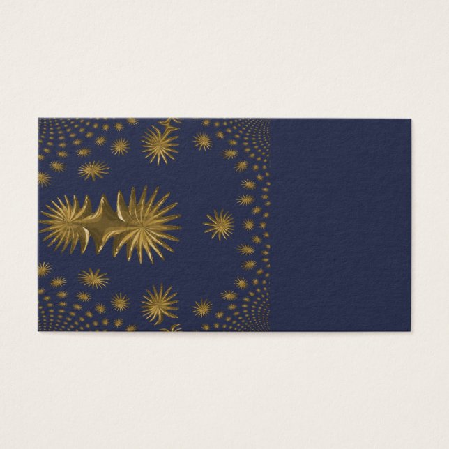 Cartes De Visite Les stars de Fractal golden (Devant)