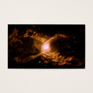 Cartes De Visite L'espace de nébuleuse d'araignée rouge
