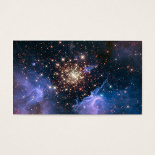 Cartes De Visite L'espace étoilé d'astronomie de supernova de cie