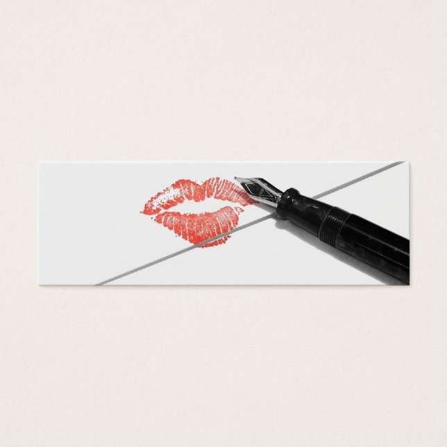 Cartes De Visite Lettre d'amour (Devant)