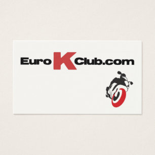 Cartes De Visite L'euro club de K carde le général - coutume… -