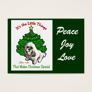 Cartes De Visite Lhasa Apso Cadeaux de Noël