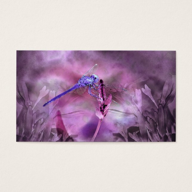 Cartes De Visite libellule (Devant)