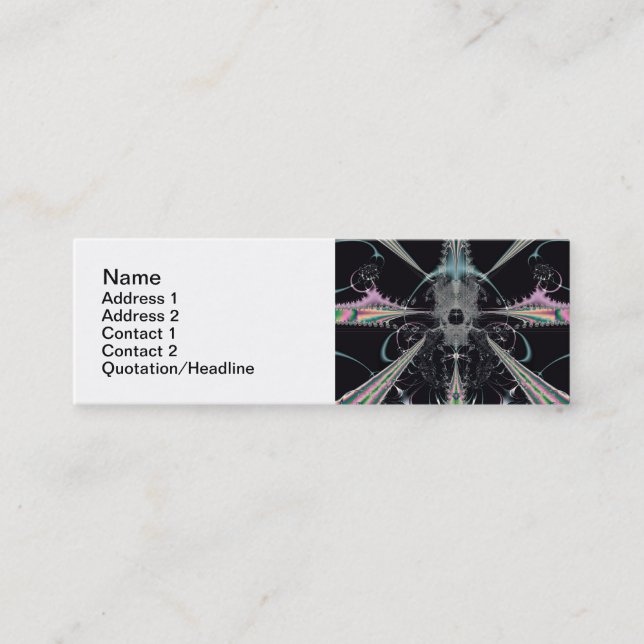 Cartes de visite Lights (Devant)