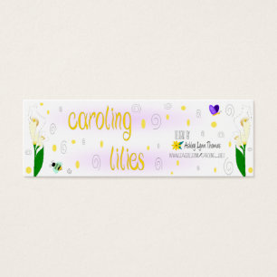Cartes De Visite Lis de Caroling
