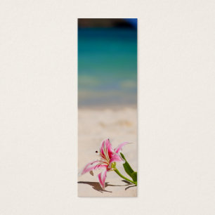 Cartes De Visite Lis de plage de signet