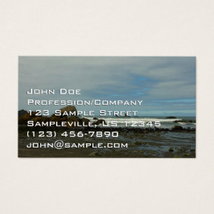 Cartes De Visite Littoral Pacifique au Parc national de Redwood