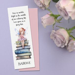 Cartes De Visite Livres de citations de fée mignons signet mini
