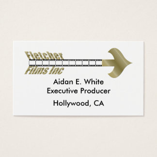 Cartes De Visite Logo de KRW Fletcher Films