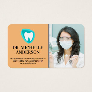 Cartes De Visite Logo Dent Professionnel Dentaire