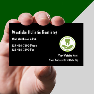 Cartes de visite Logo Dentisterie Holistique Moder