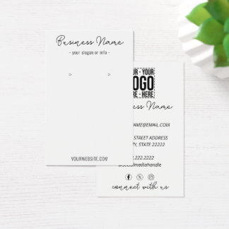 Cartes De Visite Logo d'entreprise personnalisé Entreprise Cool mod