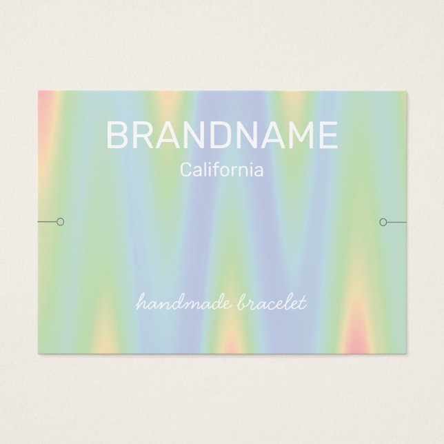 Cartes De Visite Logo Ombre Chevron du Porte-Bracelet (Devant)