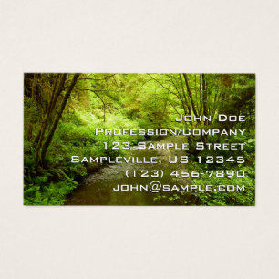 Cartes De Visite Lost Man Creek I au parc national de Redwood
