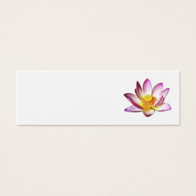 Cartes De Visite lotus (Devant)