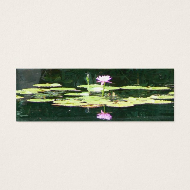 Cartes De Visite Lotus Reflections (Devant)
