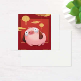 Cartes De Visite Louveur de cochon_cochon beagle