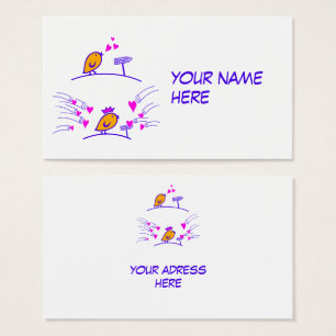 Cartes De Visite LOVE ECHO - Bande dessinée Tweetlercools 3