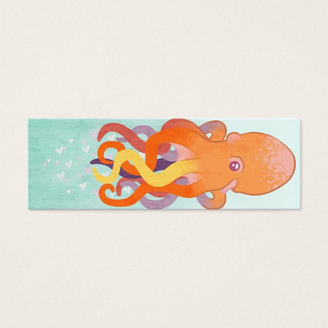 Cartes De Visite Love Octopus Signet (Devant)