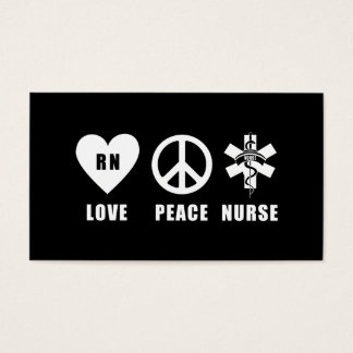 Cartes De Visite Love Peace RN