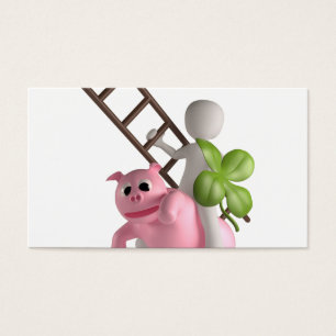 Cartes De Visite lucky pig