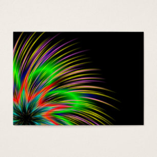 Cartes De Visite Lumière Abstraite