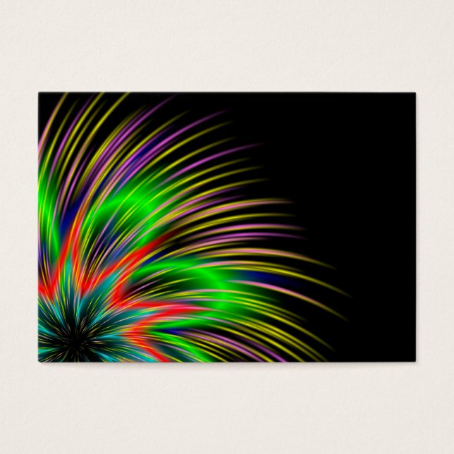 Cartes De Visite Lumière Abstraite (Devant)
