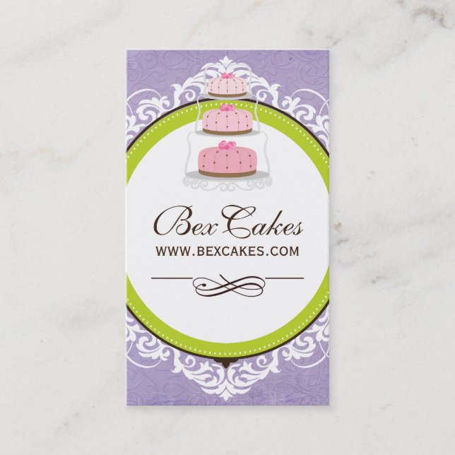 Cartes de visite lunatiques de boulangerie (Devant)
