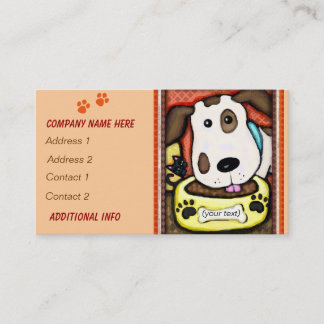 Cartes de visite lunatiques faits sur commande de