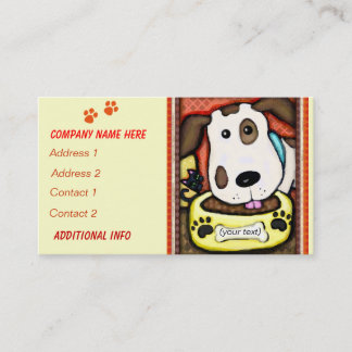 Cartes de visite lunatiques faits sur commande de