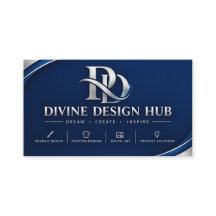Cartes de visite Luxe – Moderne Minimaliste Or & B
