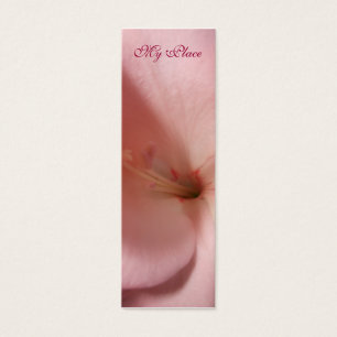 Cartes De Visite Ma marque-page de Gladiola d'endroit