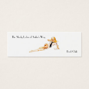 Cartes De Visite Madame louche Sailor Bookmark
